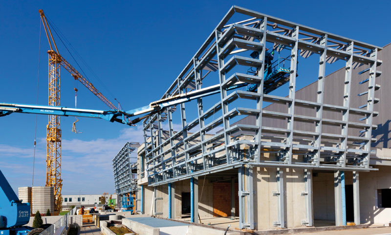 Carpenteria metallica pesante e leggera carpenterie metalliche costruzioni - img04 struttura industriale