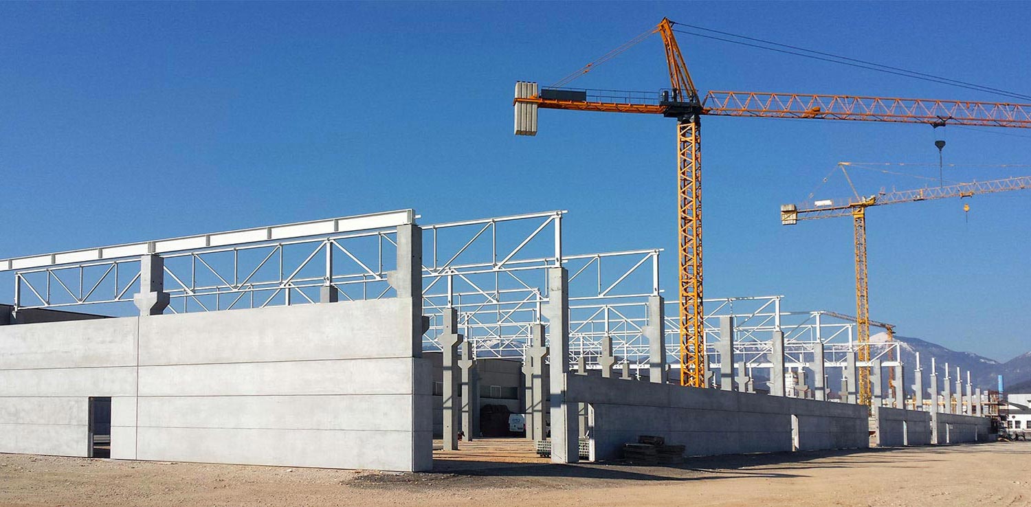 Carpenteria metallica pesante e leggera carpenterie metalliche costruzioni - img07 struttura capannone industriale
