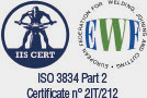 Carpenteria metallica pesante e leggera carpenterie metalliche - certificati di qualità
